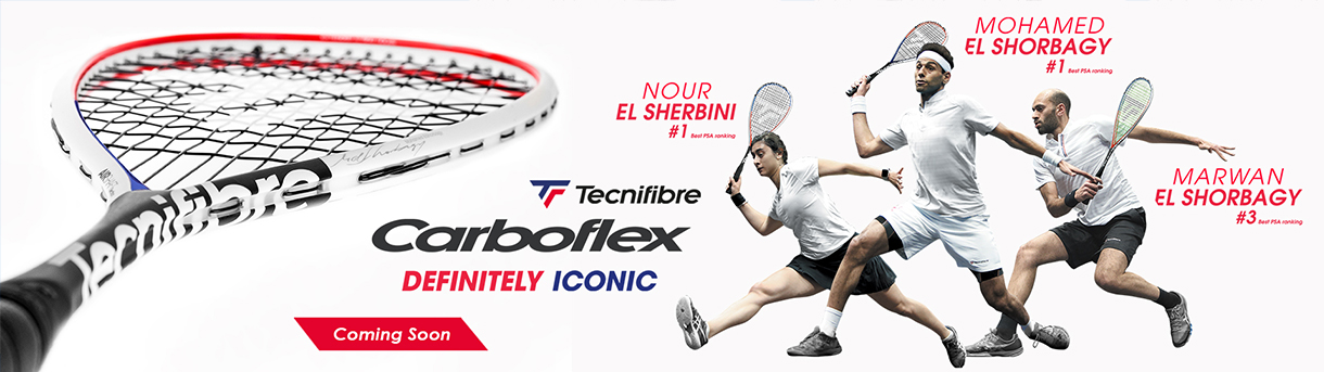 Tecnifibre Carboflex Airshaft Launch Banner - Coming Soon