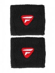 Tecnifibre TF 2-Pack Wristbands - Black