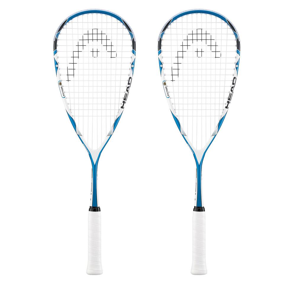 Head Microgel 125 Squash Racket: 2 Racket Deal