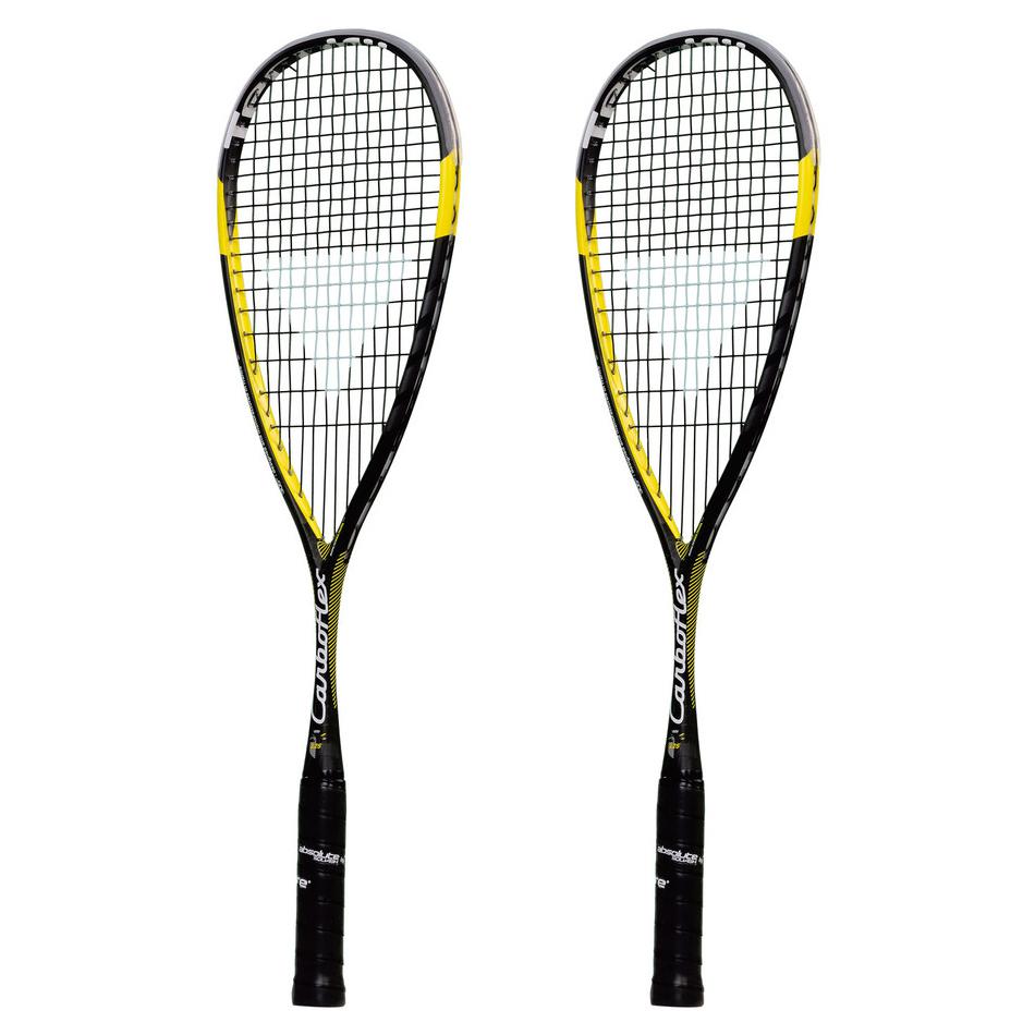 Tecnifibre Carboflex 125 Basaltex Multiaxial Squash Racket: 2 Racket Deal