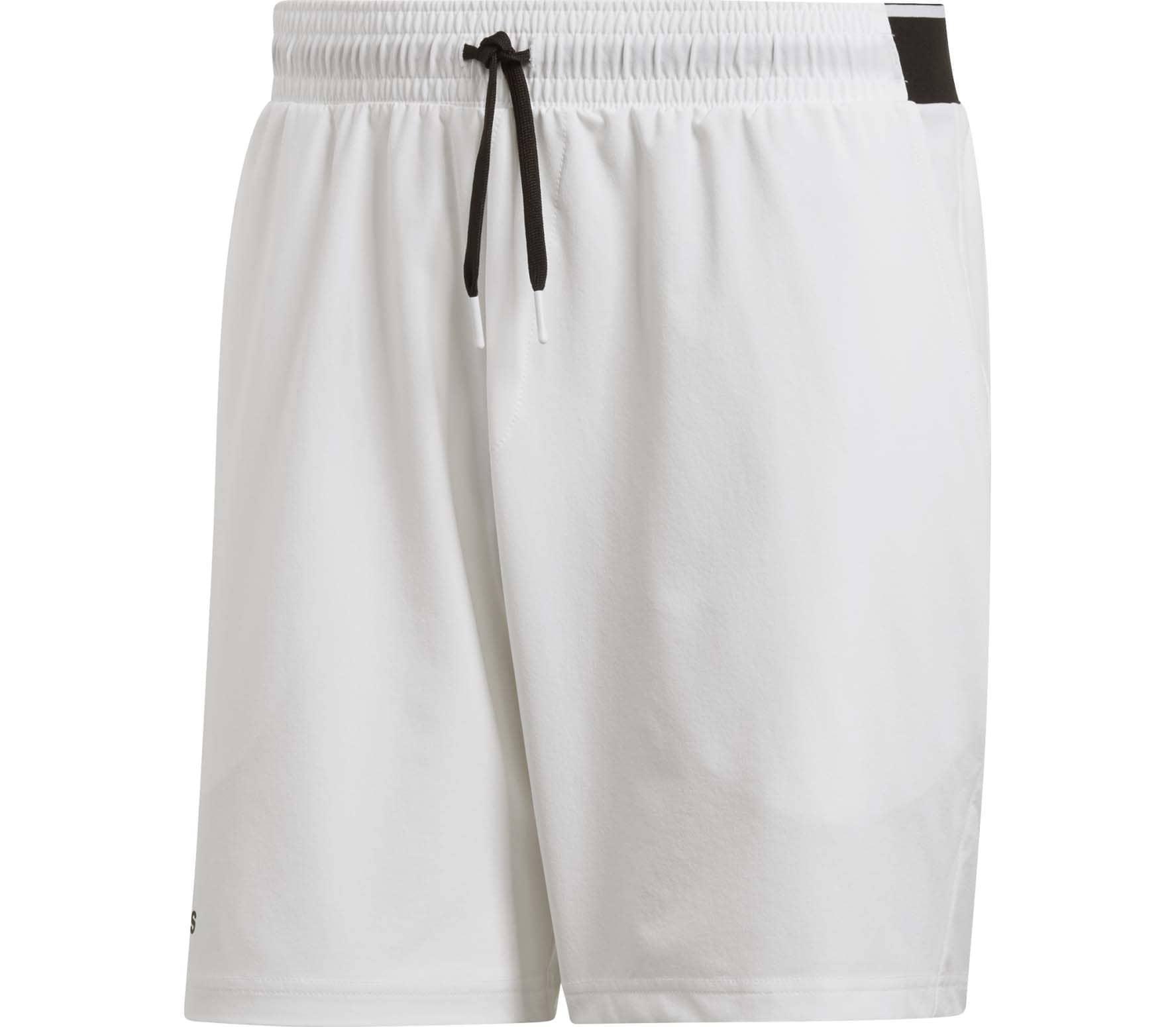 white adidas mens shorts