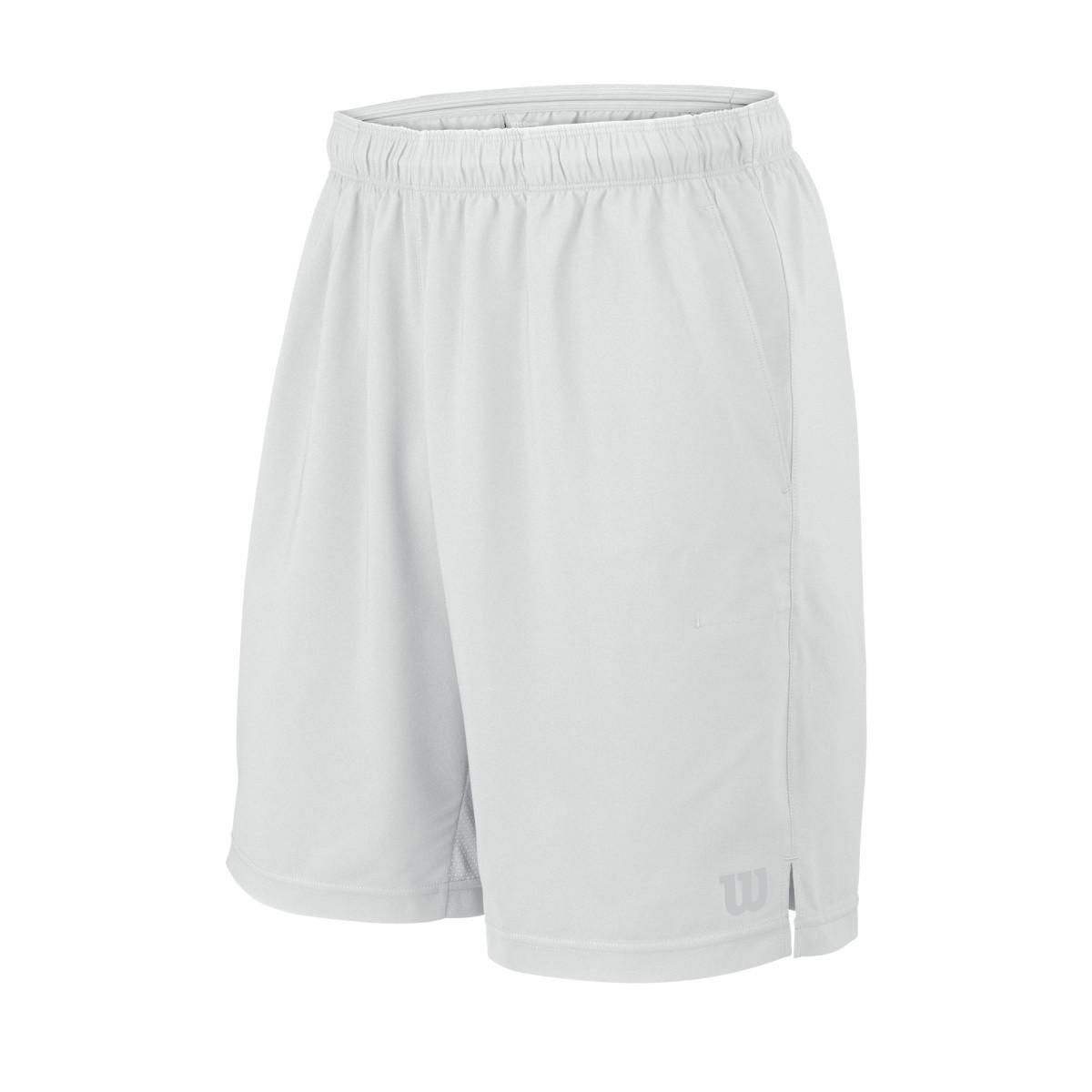 Wilson Rush 9 Woven Shorts Men - White - Small