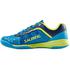 Salming Mens Adder Squash &  Indoor Court Shoes - Cyan/Safety Yellow