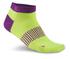 Salming Womens Ankle Sock 3-pack - Lime/Purple Mixed