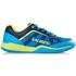 Salming Mens Adder Squash &  Indoor Court Shoes - Cyan/Safety Yellow