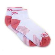 Karakal X2+ Ladies Trainer Socks - White and Pink